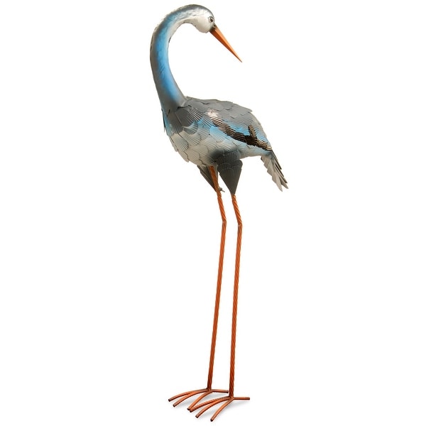 39" Garden Accents Blue Crane - 3-to-6-feet