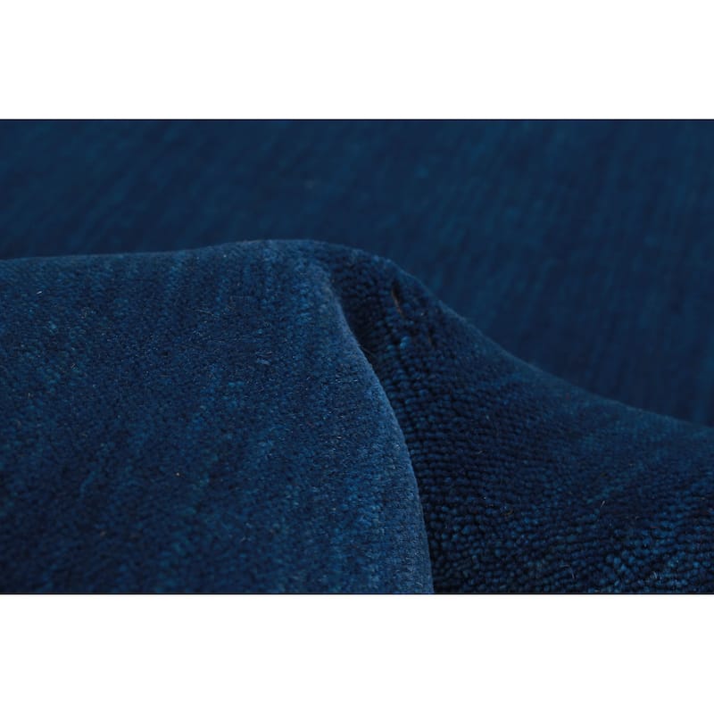 Kashkuli Gabbeh Blue Rug 4'7" x 6'4" - 4'7 x 6'4
