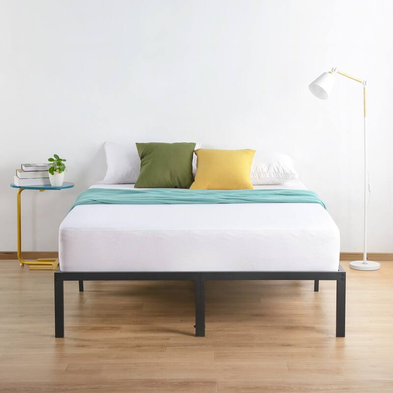 Sleeplanner 18-inch Modern Metal Platform Bed Frame