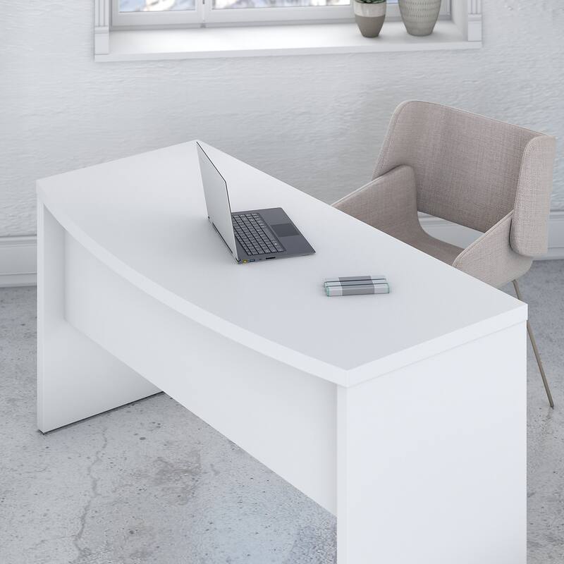 Echo 60W Bow Front Desk by Bush Business Furniture