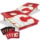 preview thumbnail 1 of 5, Calgary Flames NHL Tailgate Cornhole Board Set Include Carrying Case