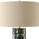preview thumbnail 5 of 5, Uttermost Loch Green Glaze Table Lamp - 28.25" H X 17" W X 17" D