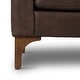 preview thumbnail 55 of 55, Poly & Bark Sorrento 35" Lounge Chair - Full Grain Genuine Italian Leather