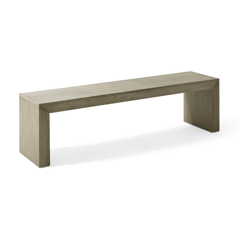 Pannell Farmhouse Acacia Wood Dining Bench by Christopher Knight Home