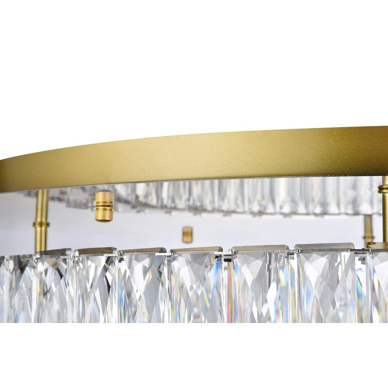 Gold LED Flush Mount