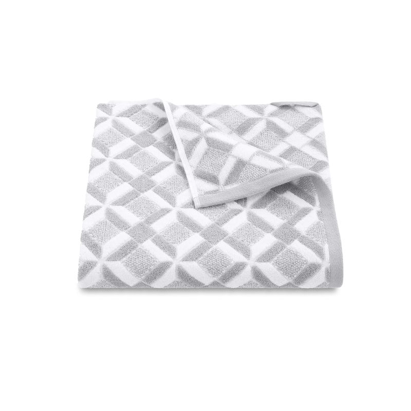 Martex Geo Blue Bath Towel - Bath Towel - Grey