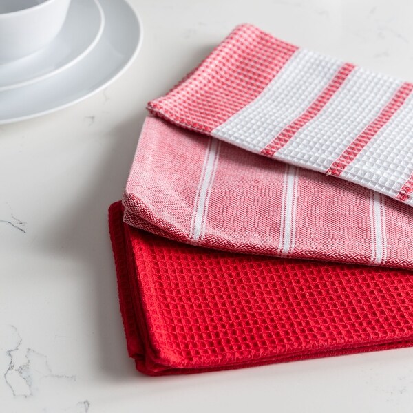 Fabstyles Fouta Cotton Set of 3 Kitchen Towel Bed Bath Beyond