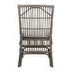 preview thumbnail 7 of 7, Rattan Slat Back Cushioned Dining Chairs, Set of Two by East at Main