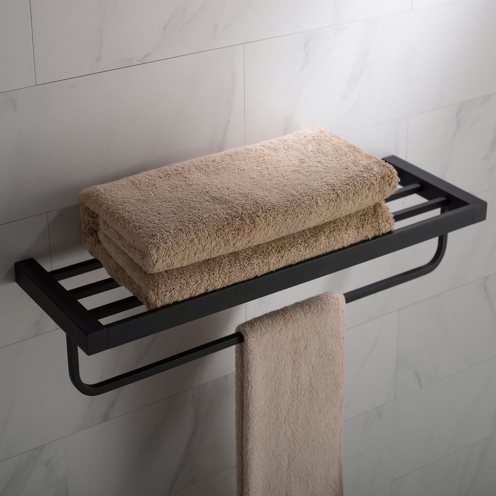 Kraus Stelios 24" Brass Towel Rack