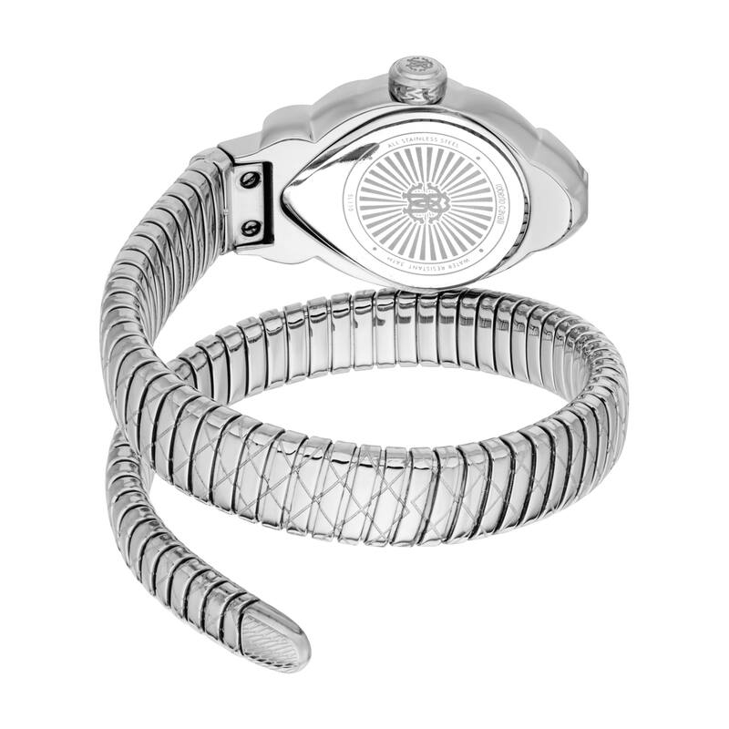 Roberto Cavalli Women's RC5L110M0015 Quartz Watch - Silver-Tone