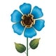 preview thumbnail 1 of 3, Regal Art & Gift 36 Inch Flower Spinner Stake - Blue