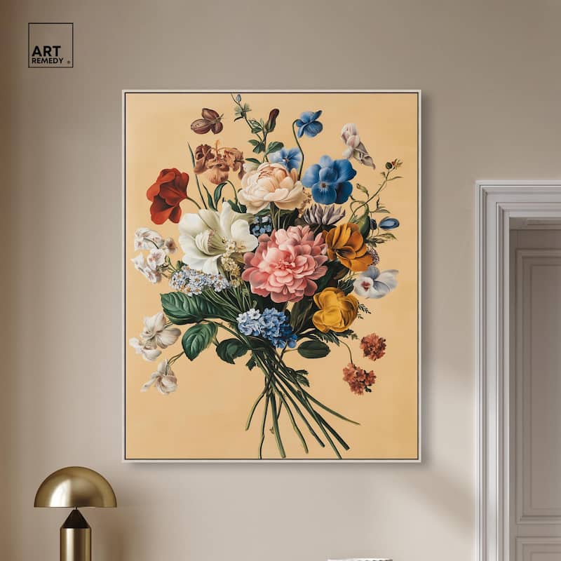 Floral Fiesta Canvas by Art Remedy