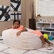 preview thumbnail 17 of 53, Oversized Refillable Bean Bag Chair for Kids and Adults