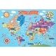 preview thumbnail 3 of 2, Round World Products World Floor Puzzle for Kids, 24"H x 36"L, 48 Pieces