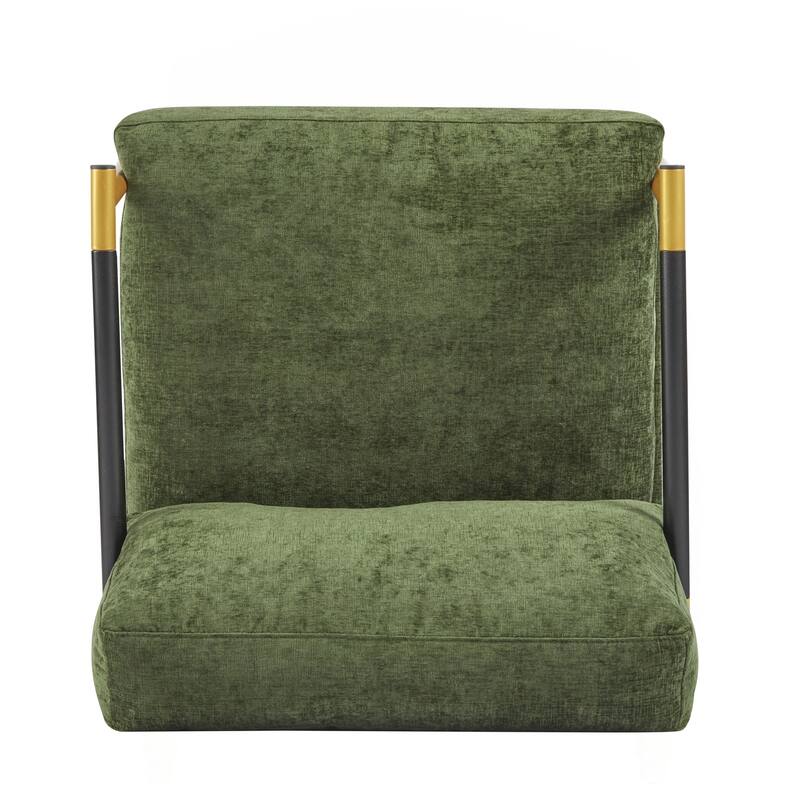 Minimalist Metal and Wooden Armrest Chair for Versatile Spaces