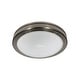 preview thumbnail 10 of 14, Hunter Bath Fan - Oasis Bath Ventilator With Light and Night Light Brushed Nickel