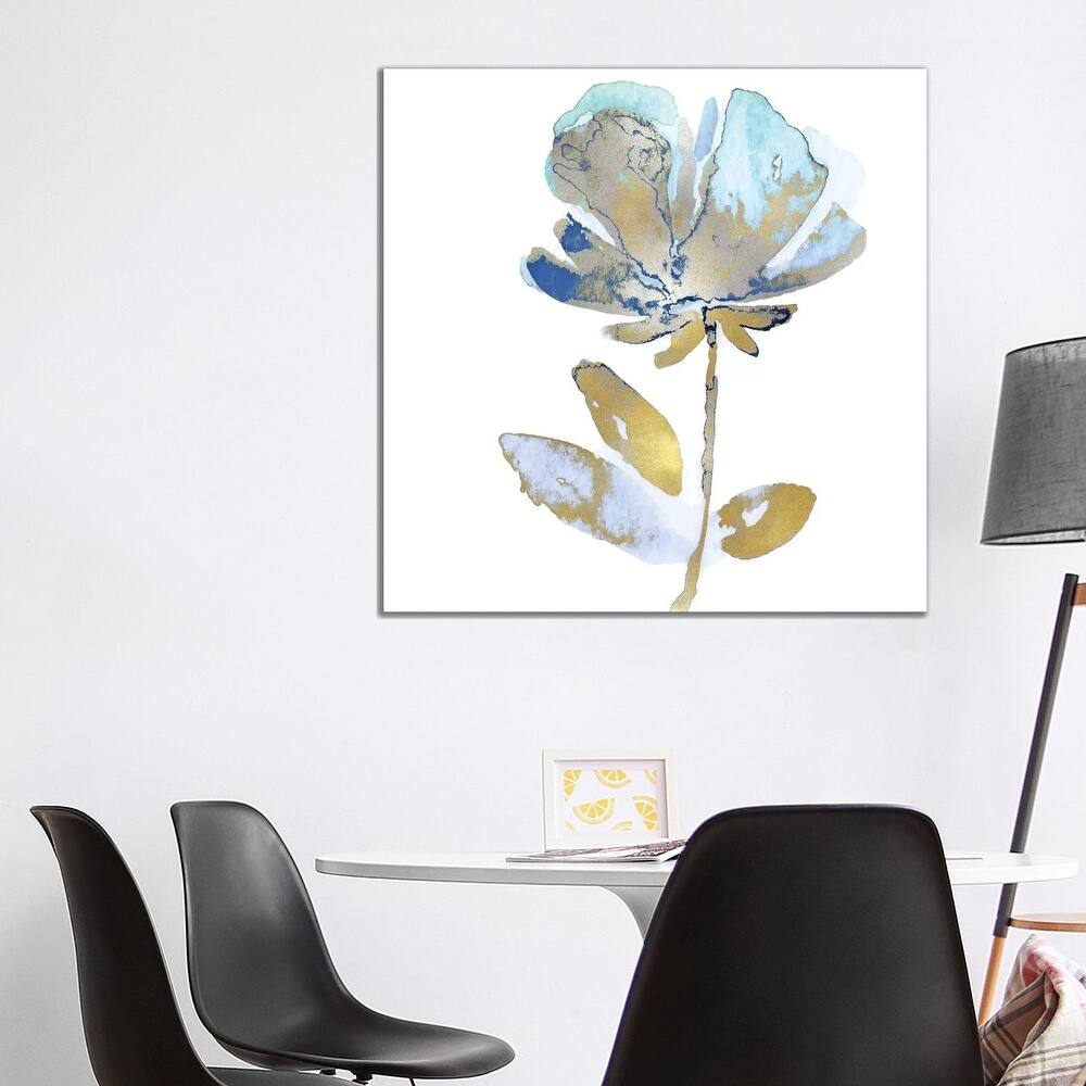iCanvas "Fresh Bloom Aqua II" by Vanessa Austin Canvas Print