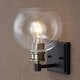preview thumbnail 6 of 5, Uttermost Kent Edison 1 Light Sconce - 9"H x 7"W x 8"D