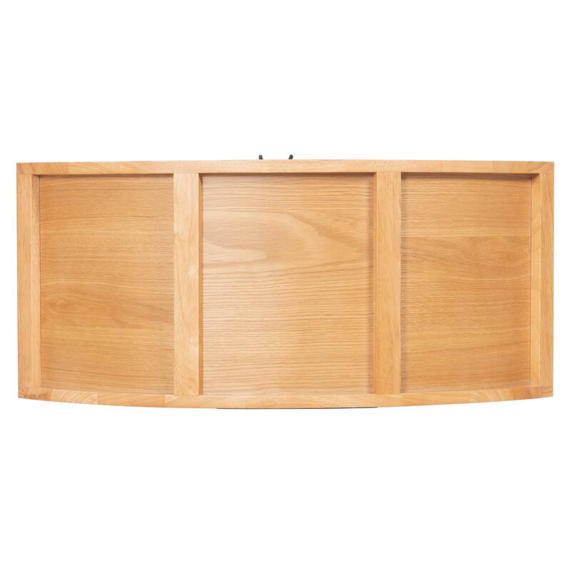 SAFAVIEH Couture Elladora Ribbed Front Wood Bookcase - 34"W x 15"D x 76"H