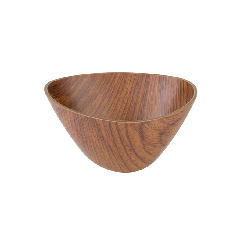Luxe Party Mahogany Collection Triangle Serving Bowl - Brown - 5" - 1 Piece