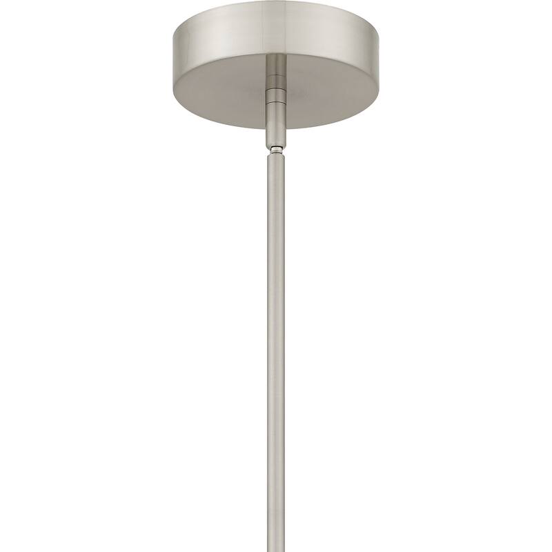 Adler Integrated LED Brushed Nickel Chandelier