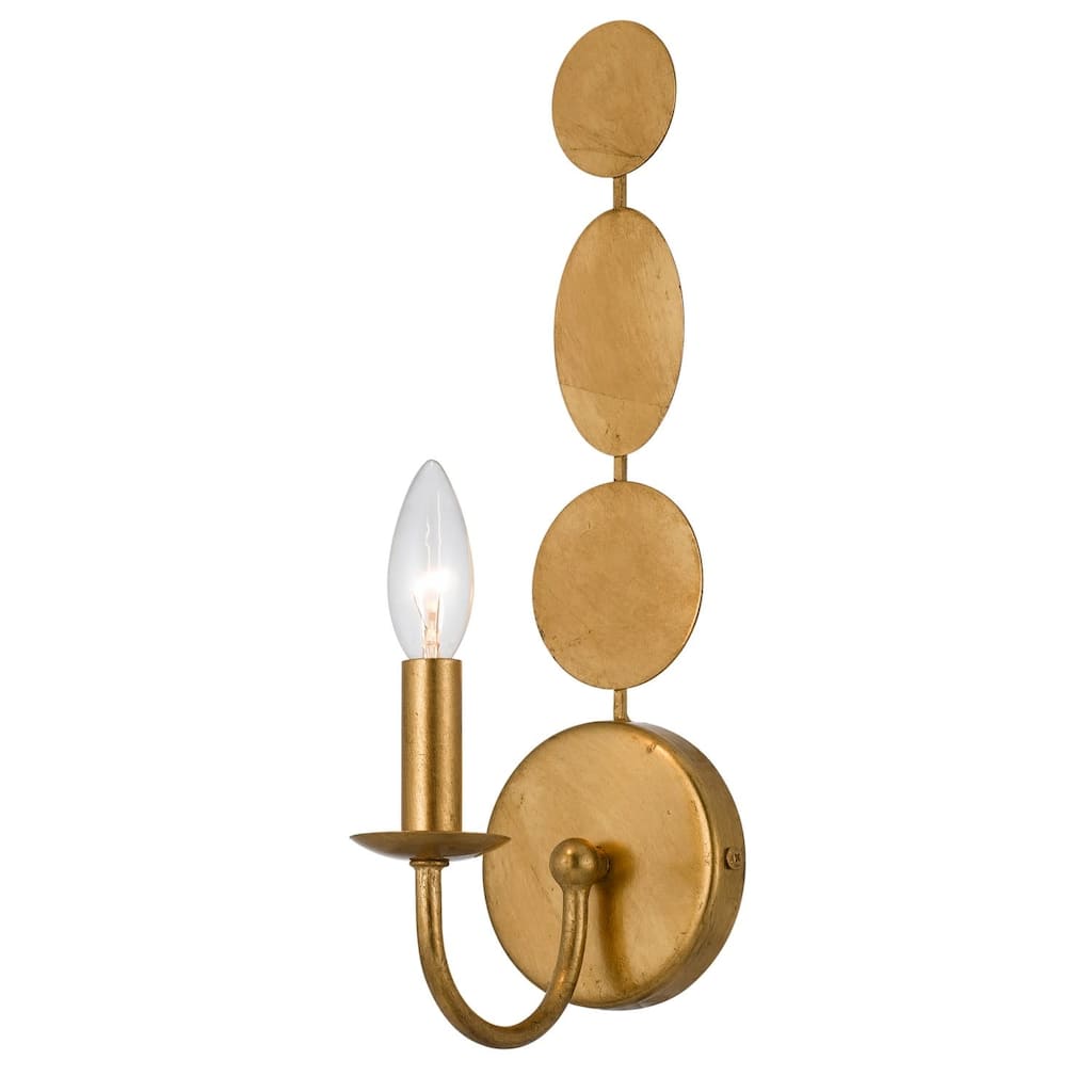 Crystorama Lighting Group Layla Single Light 15-1/2" High Wall Sconce