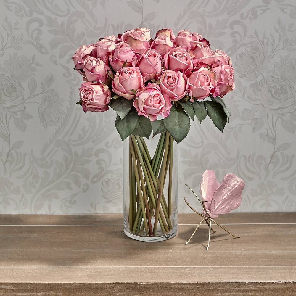 10" Freeze-Dry Rose Bunch of 12