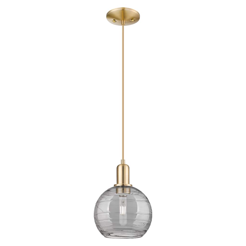 Innovations Lighting Endless Possibilities Arcadia - Athens Deco Swirl - 1 Light 8" Cord Hung Mini Pendant