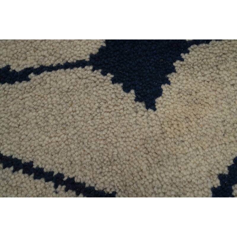 Handmade Wool Gabbeh Modern Runner Rug 3x8 - 8' 0'' X 2' 7''