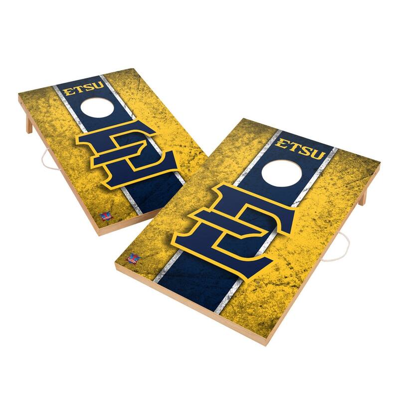 Vintage East Tennessee State University Buccaneers Regulation 2x4 Cornhole Set