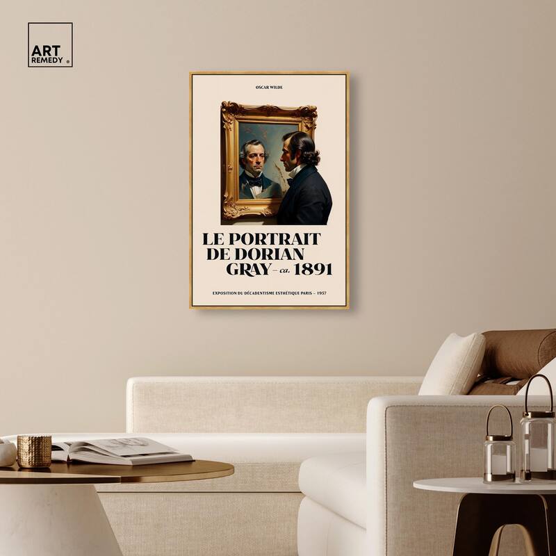 Decadent World of Dorian Gray Canvas by Art Remedy