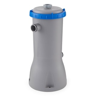 Bestway 1000 GPH Above Ground Swimming Pool Cartridge Filter Pump 120V w/ GFCI - 8.4
