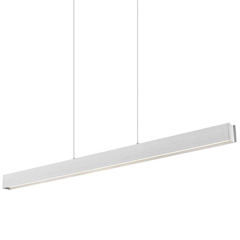 Z-Lite 1016-55L-LED Hudson 55" Wide Linear Chandelier - Brushed Nickel