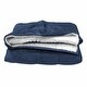Navy Deluxe Hooded Weighted Velvet Throw Blanket - Bed Bath & Beyond ...