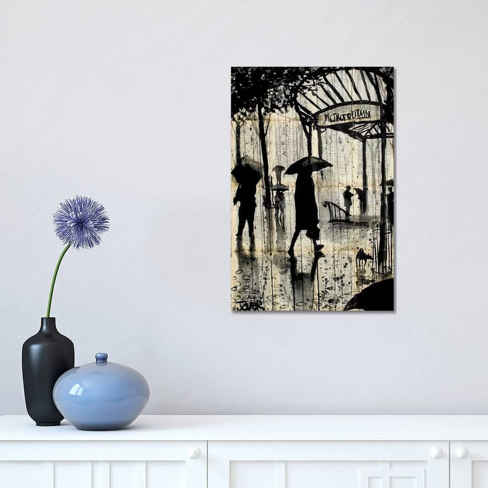 iCanvas "Metropolitain" by Loui Jover Canvas Print