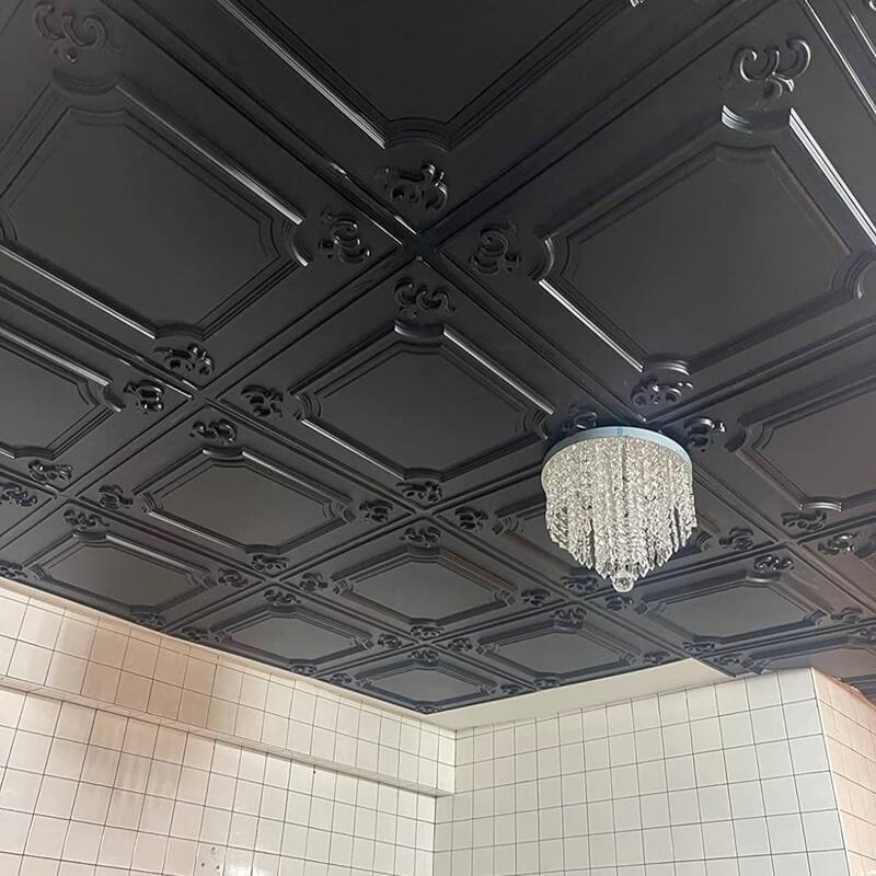 Art3d 2x2ft PVC Drop Ceiling Tiles,Lay-in Ceiling Tiles,Glue Up Ceiling Tiles