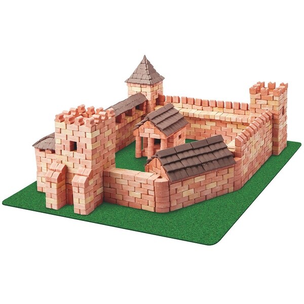 Shop Wise Red Castle Brick Building Kit Architecture Kids