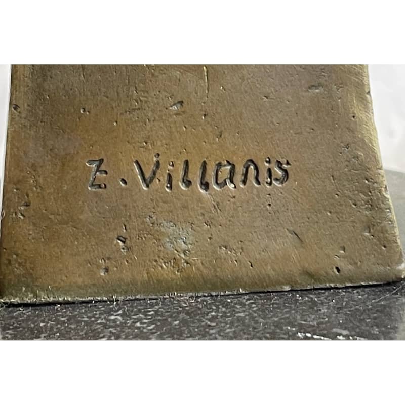 Large Sexy Goddess By French Artist Villanis Bronze Sculpture Home Decor Sale