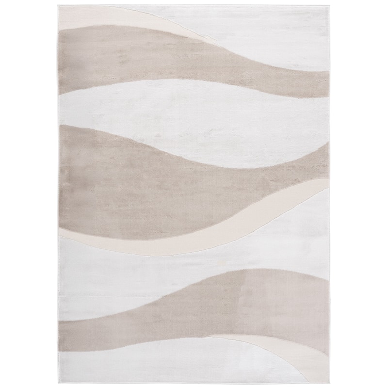 SAFAVIEH Saylor Lyubomila Modern Rug - Beige/Ivory - 4' x 6'