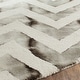 preview thumbnail 82 of 121, SAFAVIEH Dip Dye Marybeth Hand-tufted Wool Chevron Area Rug