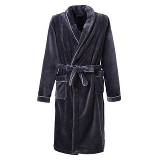 Richie House Women's Plush Soft Warm Fleece Bathrobe