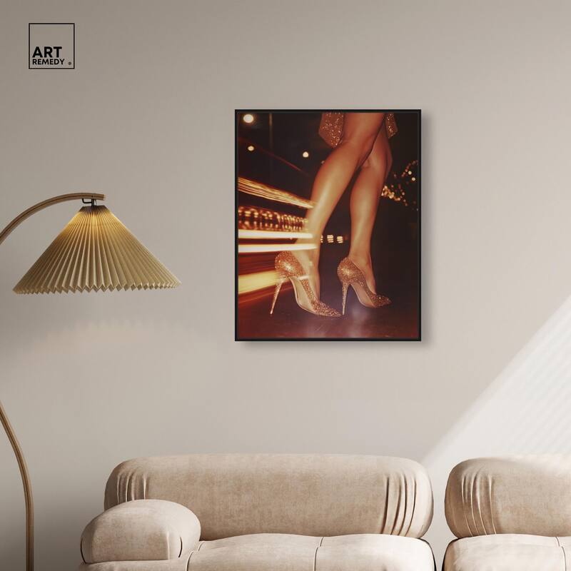 Sparkly Nights Canvas by Art Remedy