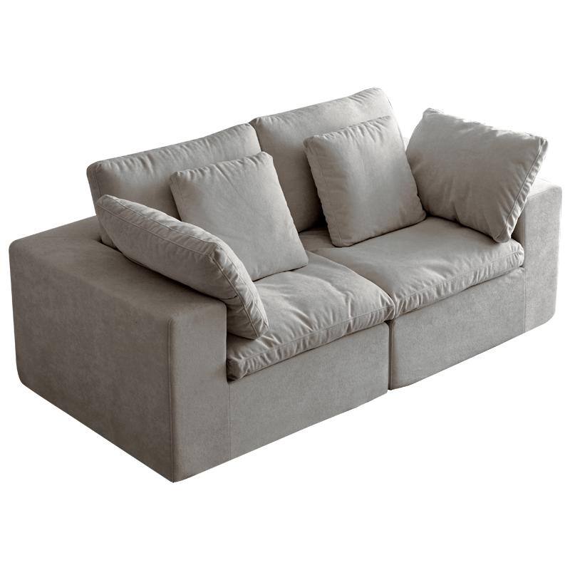 Modular Sectional Sofa, Compressed Sectional Sofa Modern Minimalist Style Corduroy Couch, Sleeper Sofa
