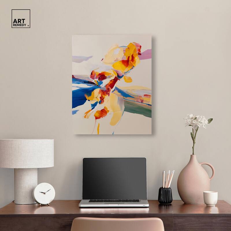 Flippant Bloom III Canvas by Art Remedy, Gallery Wrapped