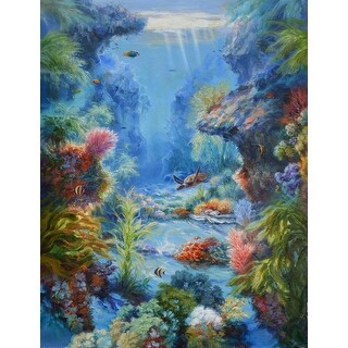 Under the Sea Gallery Wrap For Wall Decor - 36x48x2 inches - Bed Bath ...