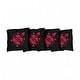 preview thumbnail 1 of 1, Miami University RedHawks Heritage Black Cornhole Bags All-Weather Resin Filled