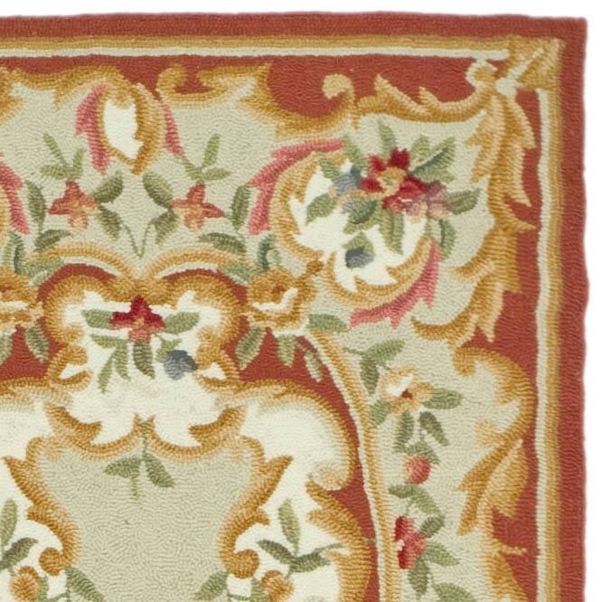 SAFAVIEH Handmade Chelsea Shyanne French Country Wool Rug