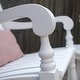 preview thumbnail 11 of 32, Cambridge Casual Lyon Mahogany Oversize Wood Outdoor Rocking Chair