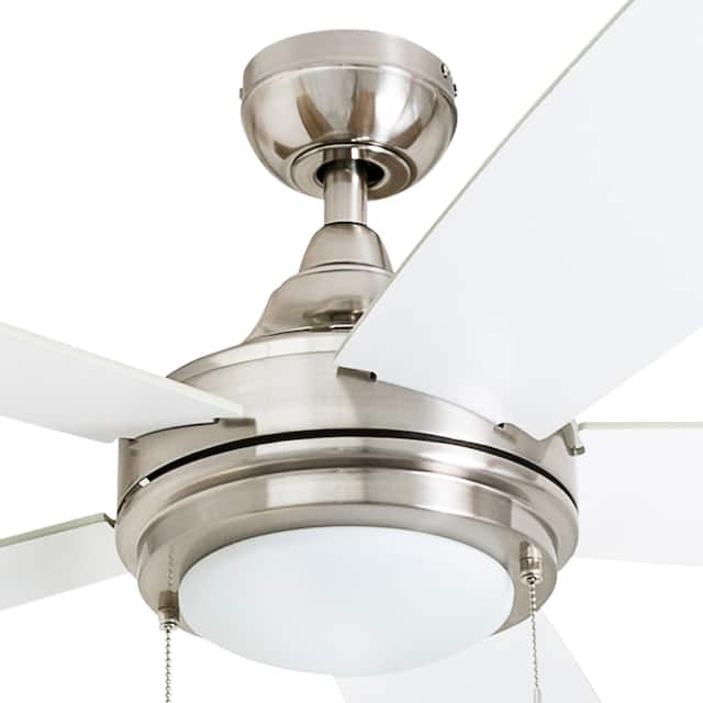 Honeywell Ventnor Brushed Nickel Integrated LED Ceiling Fan
