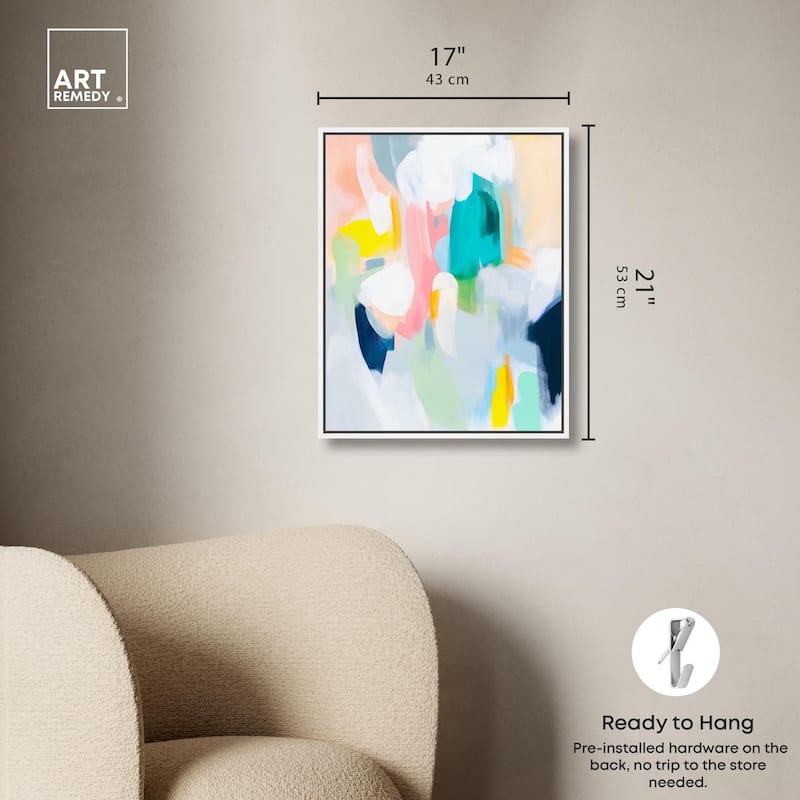 Layered Lush III Canvas by Art Remedy